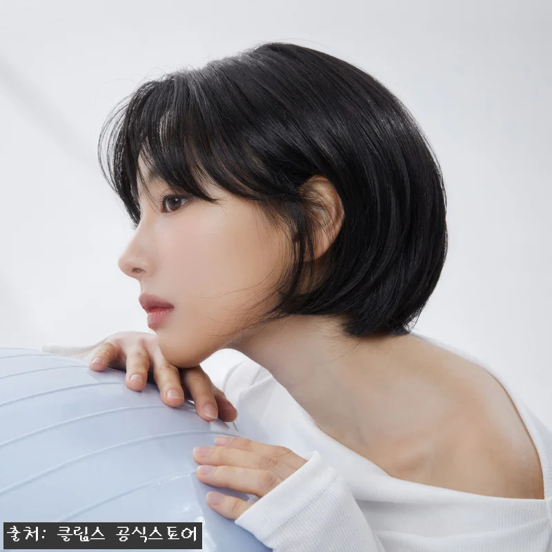 수제통가발 숏단발 사이드뱅 자연스러운 관련 이미지 5