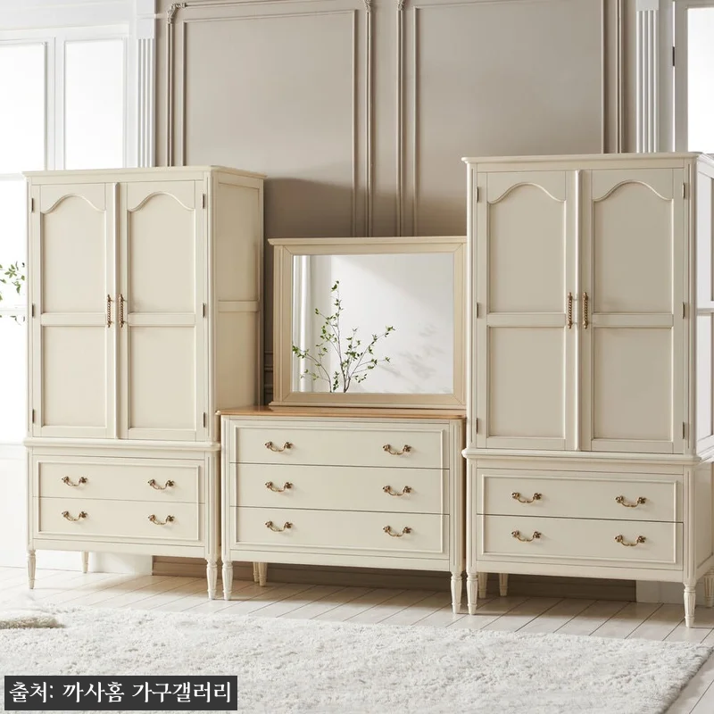 까사홈 헤이미 아이보리 엔틱 원목 서 관련 이미지 5