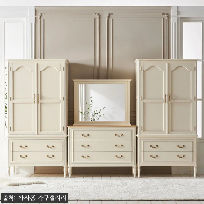 까사홈 헤이미 아이보리 엔틱 원목 서 관련 이미지 6