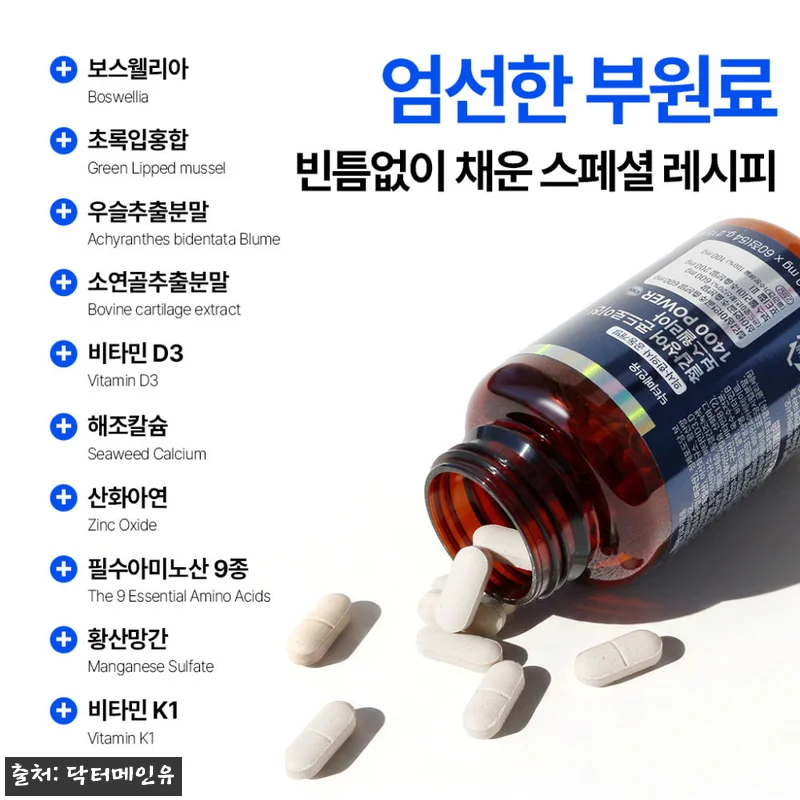 철갑상어 콘드로이친 보스웰리아 140 관련 이미지 8