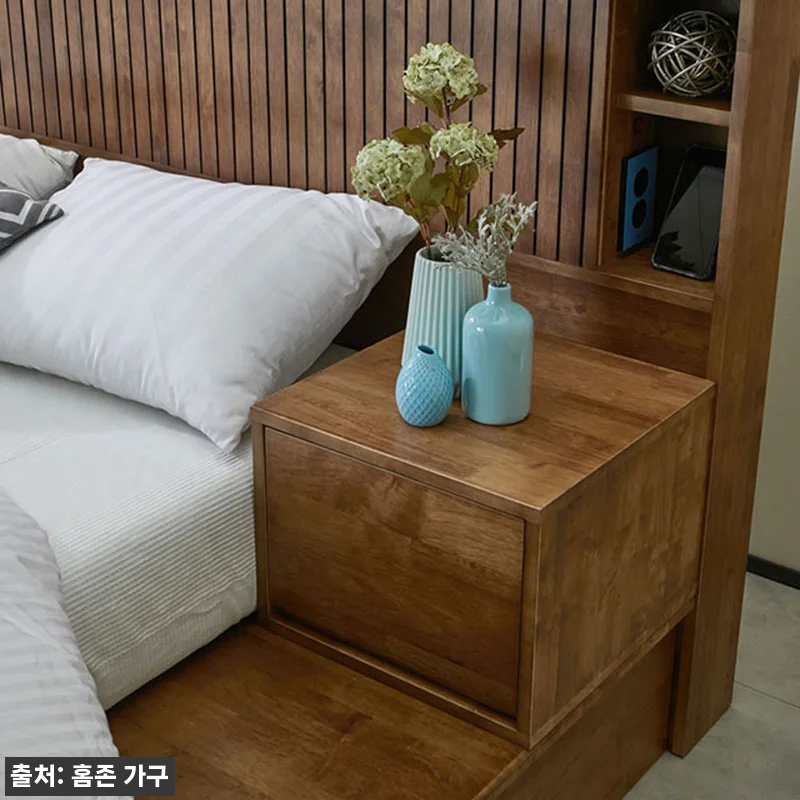 이오스 원목 다리형 침대프레임 슈퍼싱글 SS, 월넛 침실에 더하기 좋은 실속형 프레임 20 이오스 원목 다리형 침대프레임 슈퍼싱 관련 이미지 8