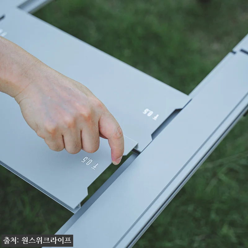 원스위크라이프 캠핑 IGT 접이식 테 관련 이미지 9