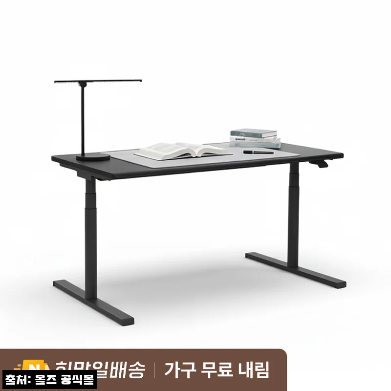 올즈 S1 하이엔드 모션데스크 1600x750 블랙, 손목 부담과 선 정리까지 잡은 프리미엄 책상 후기
