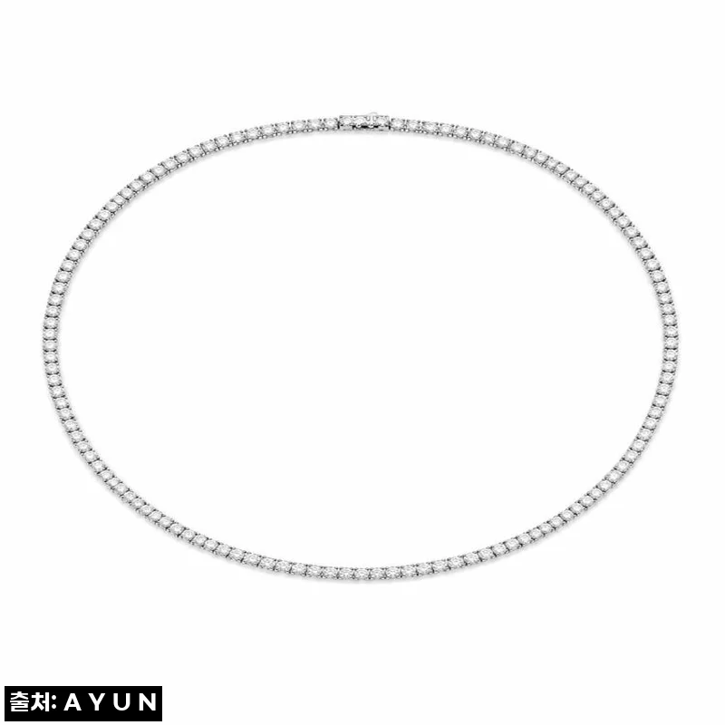 Home 50 AYUN Classic Tennis Necklace 2.5mm 찐후기, 매일 착용하기 좋은 149스톤 테니스 목걸이