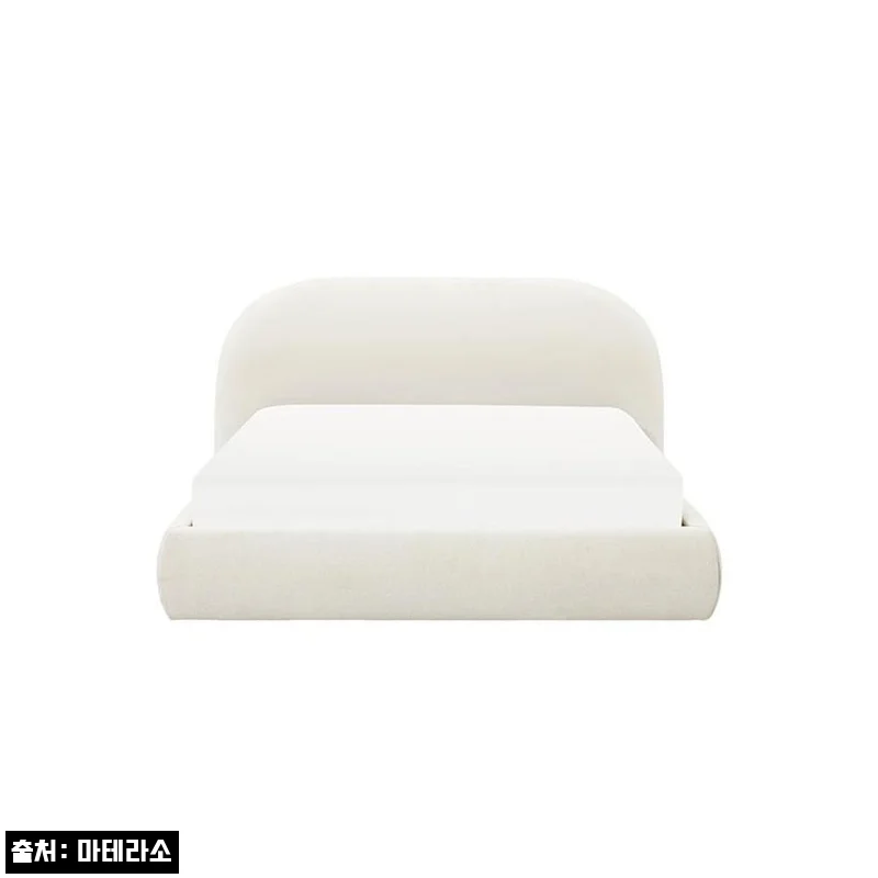 마테라소 오브 패브릭 침대 Q 아이보리 베이스11cm, 20% 할인 중인 침대프레임 체크 후기