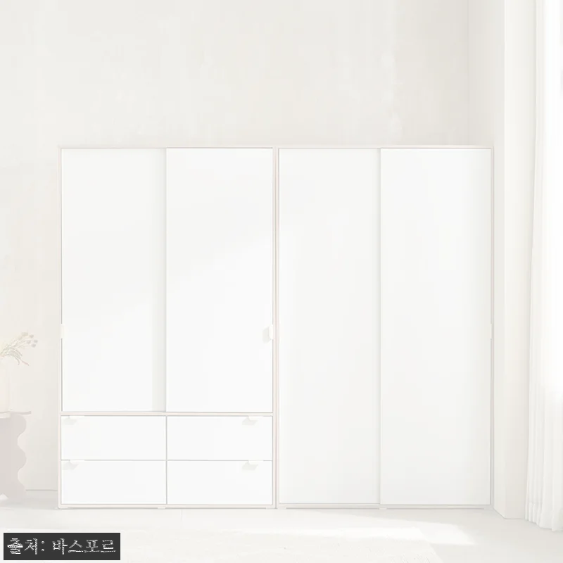 바스포르 레이나 2400 슬라이딩 옷장 세트, 26% 할인 중이라 조건부터 꼼꼼히 본 구매 체크 후기