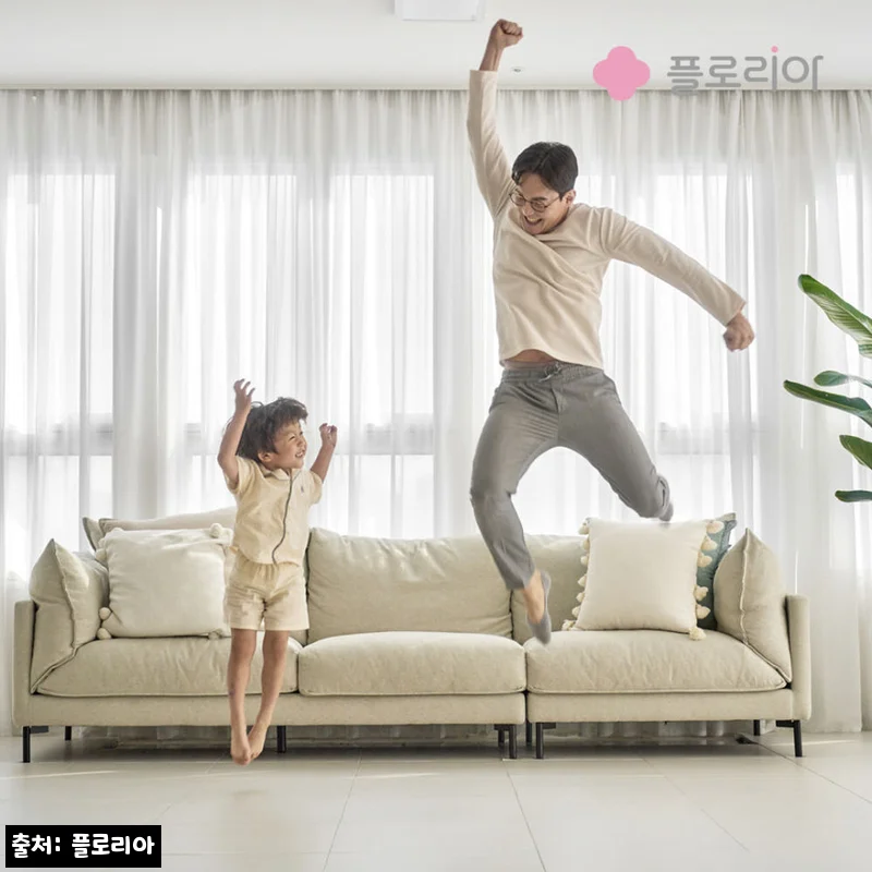 플로리아 층간소음매트 구름매트 패키지, 거실 바닥을 깔끔하게 바꾸는 TPU 퍼즐매트